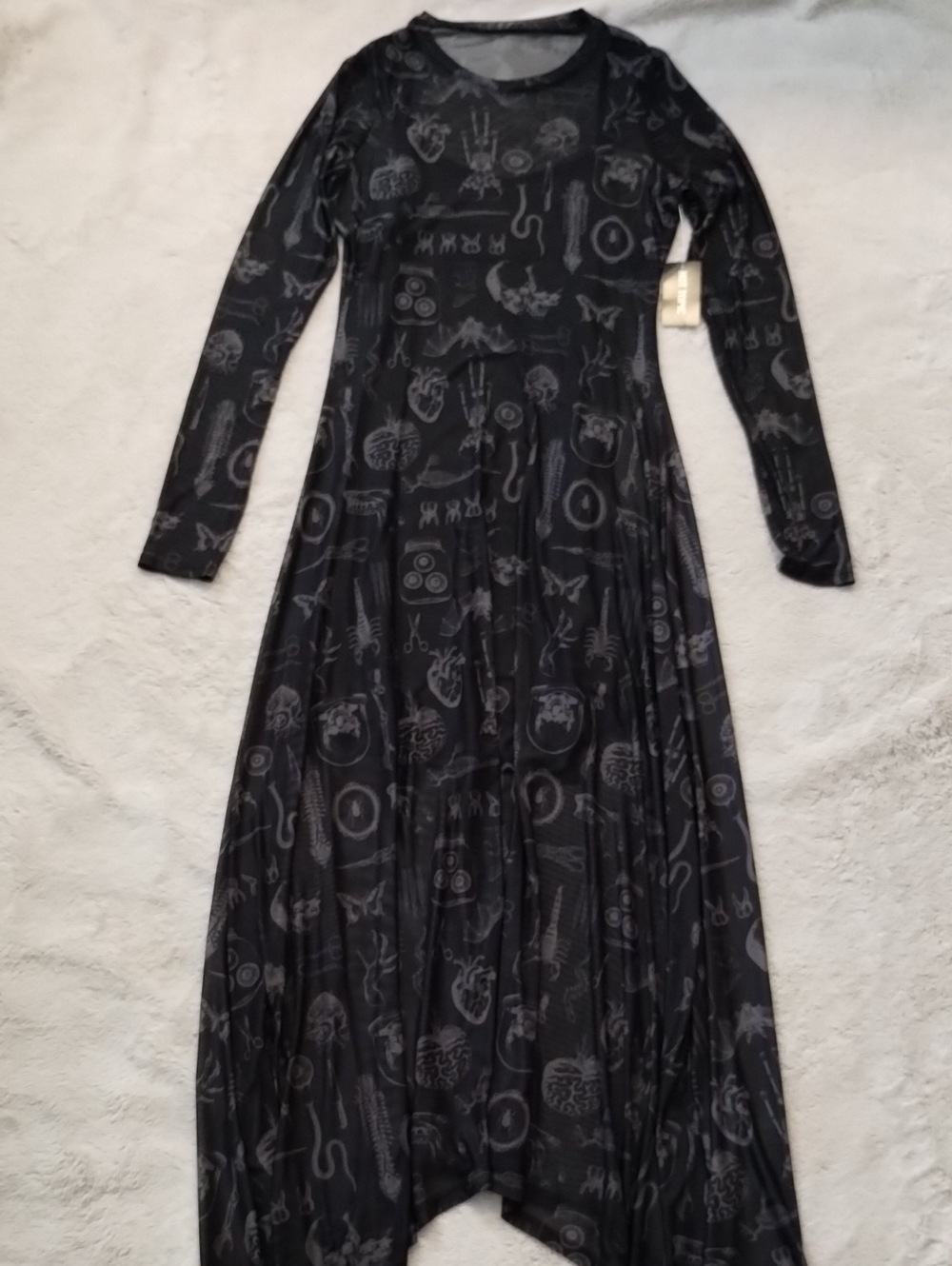 Cosmic Aurora Taxidermy Dress